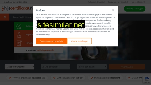 hijscertificaat.nl alternative sites