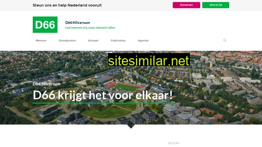 hilversum.d66.nl alternative sites