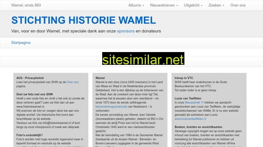 historiewamel.nl alternative sites