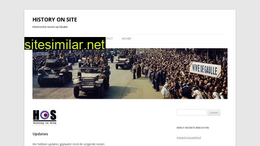 historyonsite.nl alternative sites