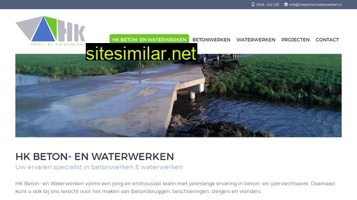hkbetonenwaterwerken.nl alternative sites