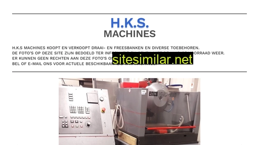 hks-machines.nl alternative sites