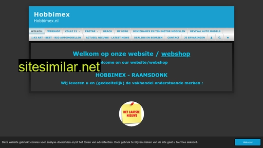 hobbimex.nl alternative sites