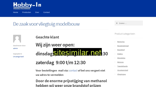 hobbyin.nl alternative sites