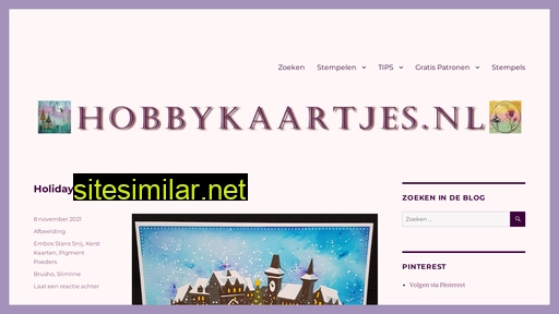 hobbykaartjes.nl alternative sites
