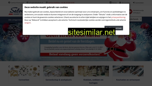 hobbyklok.nl alternative sites