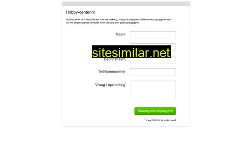 hobby-center.nl alternative sites