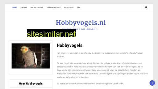 hobbyvogels.nl alternative sites