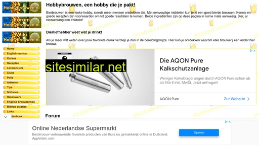 hobbybrouwen.nl alternative sites