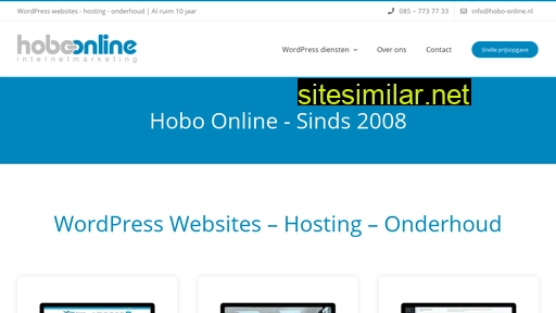 hobo-online.nl alternative sites