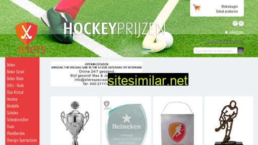 Hockeyprijzen similar sites
