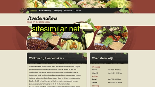 hoedemakersdelicatessen.nl alternative sites