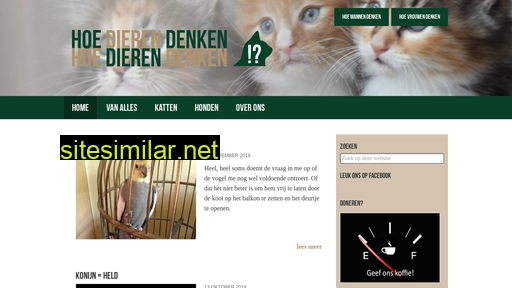 hoedierendenken.nl alternative sites