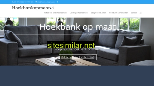 hoekbankopmaat.nl alternative sites