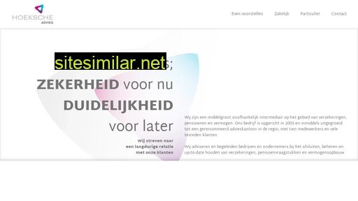 hoekscheadvies.nl alternative sites