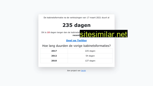hoelangduurtdeformatie.nl alternative sites