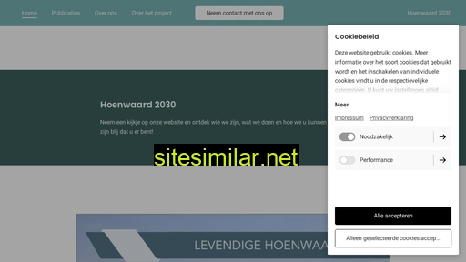 hoenwaard2030.nl alternative sites