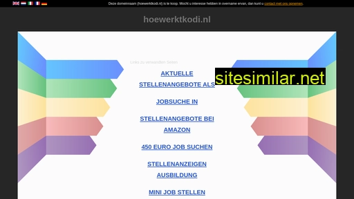 hoewerktkodi.nl alternative sites