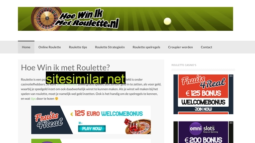 hoewinikmetroulette.nl alternative sites