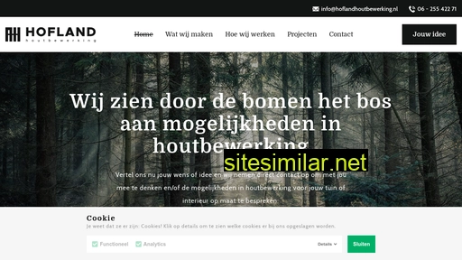 hoflandhoutbewerking.nl alternative sites