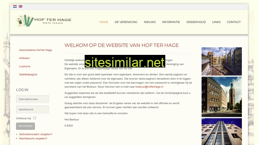 hofterhage.nl alternative sites