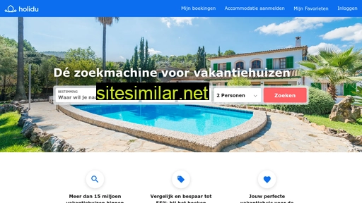 holidu.nl alternative sites