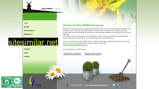 hollandiagroengroep.nl alternative sites