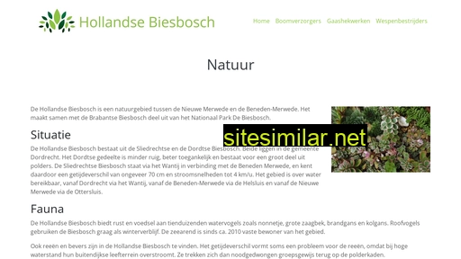 hollandsebiesbosch.nl alternative sites