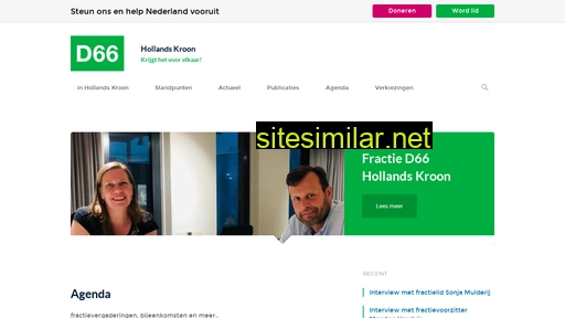 hollandskroon.d66.nl alternative sites