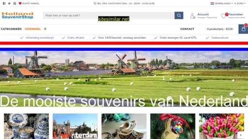hollandsouvenirshop.nl alternative sites