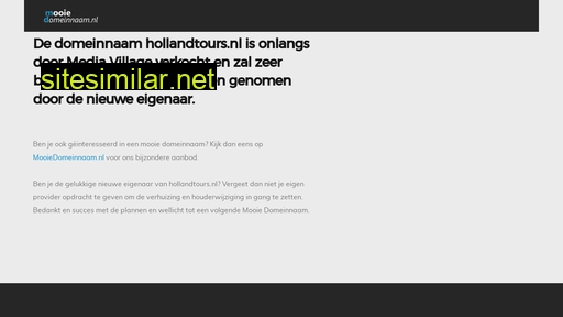 hollandtours.nl alternative sites