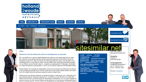 hollandvdwoude.nl alternative sites