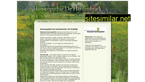 homeopathie-dehardenbrink.nl alternative sites