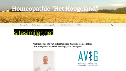 homeopathiehethoogeland.nl alternative sites