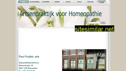 homeopathierosmalen.nl alternative sites