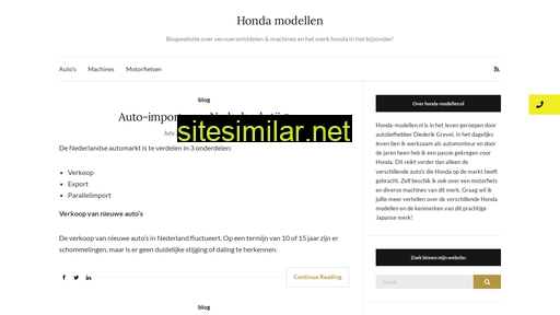 honda-modellen.nl alternative sites