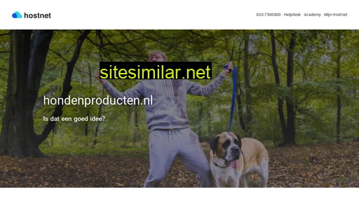 hondenproducten.nl alternative sites