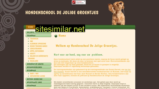 hondenschooldejoligegroentjes.nl alternative sites