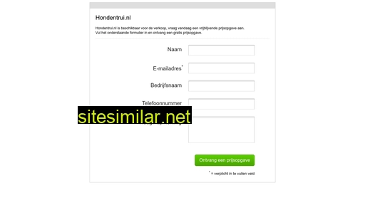 hondentrui.nl alternative sites