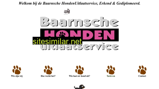 hondenuitlaatservicebaarn.nl alternative sites