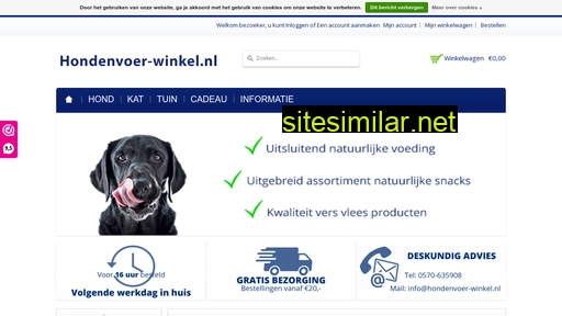 hondenvoer-winkel.nl alternative sites
