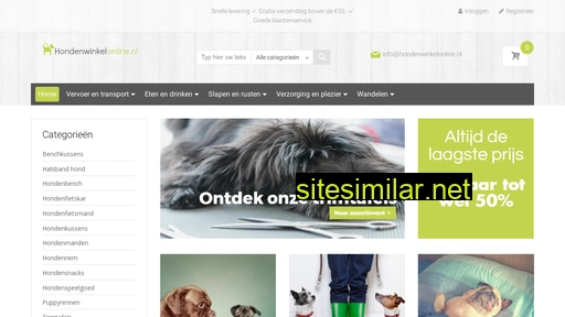 hondenwinkelonline.nl alternative sites