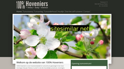 honderdprocenthoveniers.nl alternative sites