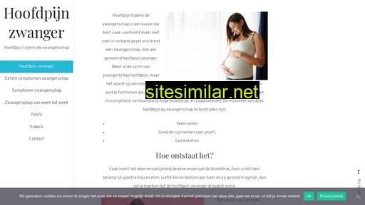 Hoofdpijnzwanger similar sites