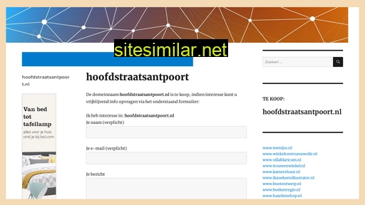 hoofdstraatsantpoort.nl alternative sites