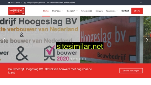 hoogeslagbouw.nl alternative sites