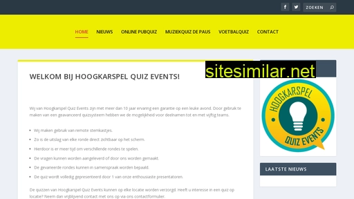 hoogkarspelquizevents.nl alternative sites