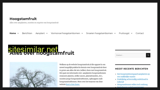 Hoogstamfruit similar sites