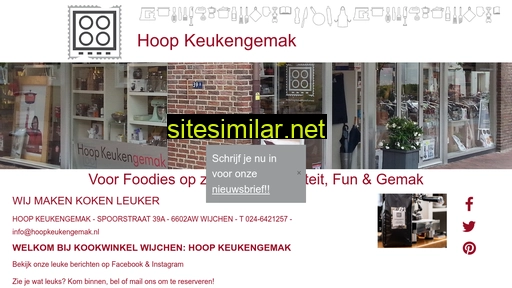 hoopkeukengemak.nl alternative sites