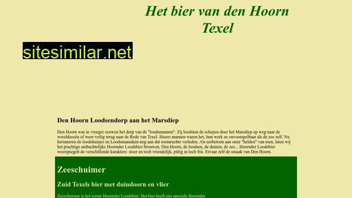 hoornderloodsbier.nl alternative sites